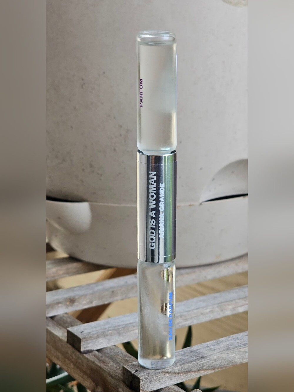 Ariana Grande God Is A Woman Rollerball Perfume - Silver